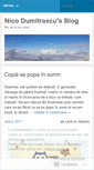 Mobile Screenshot of nicodumitrascu.com